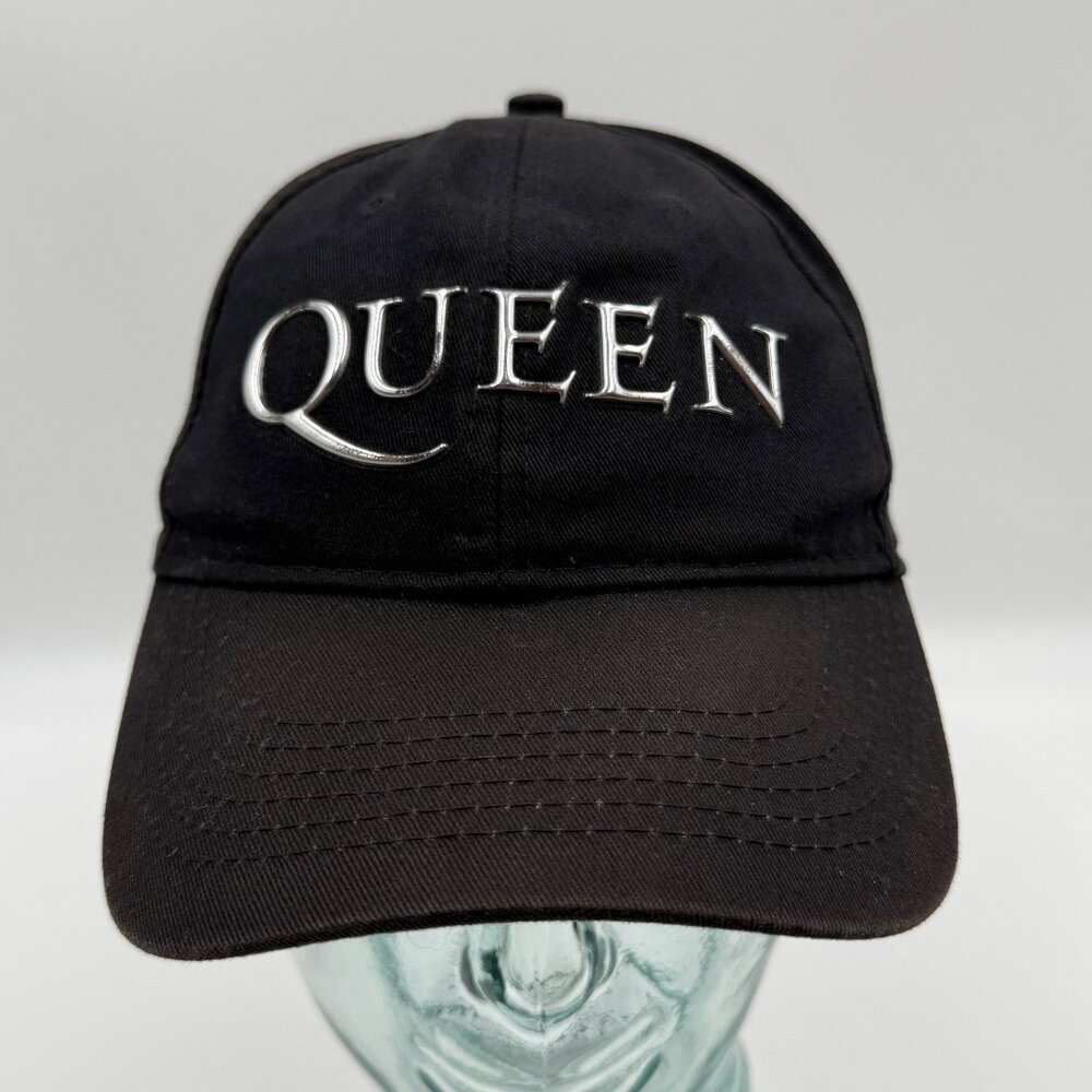 Queen 2008 World Tour Hat Black Cap OSFA Official Band Merch We Will Rock You